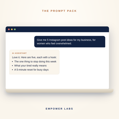 AI for Your Business Prompt Pack