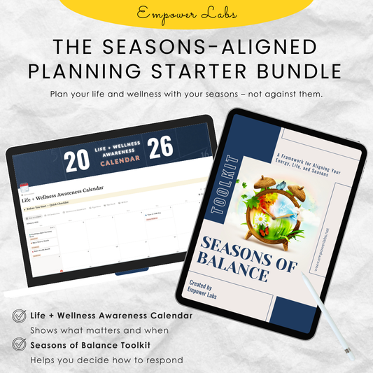 Seasons-Aligned Planning Starter Bundle