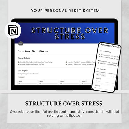 Structure Over Stress (Course)