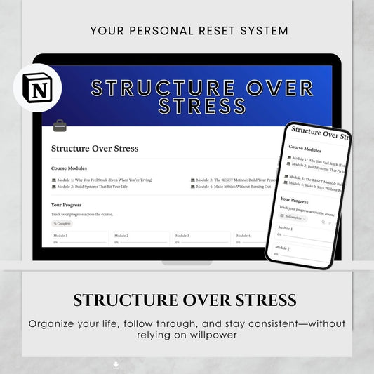 Structure Over Stress (Course)