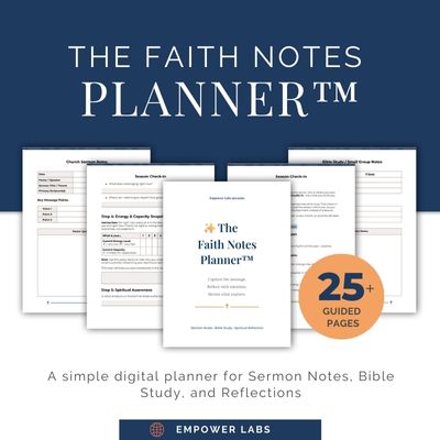 The Faith Notes Planner™